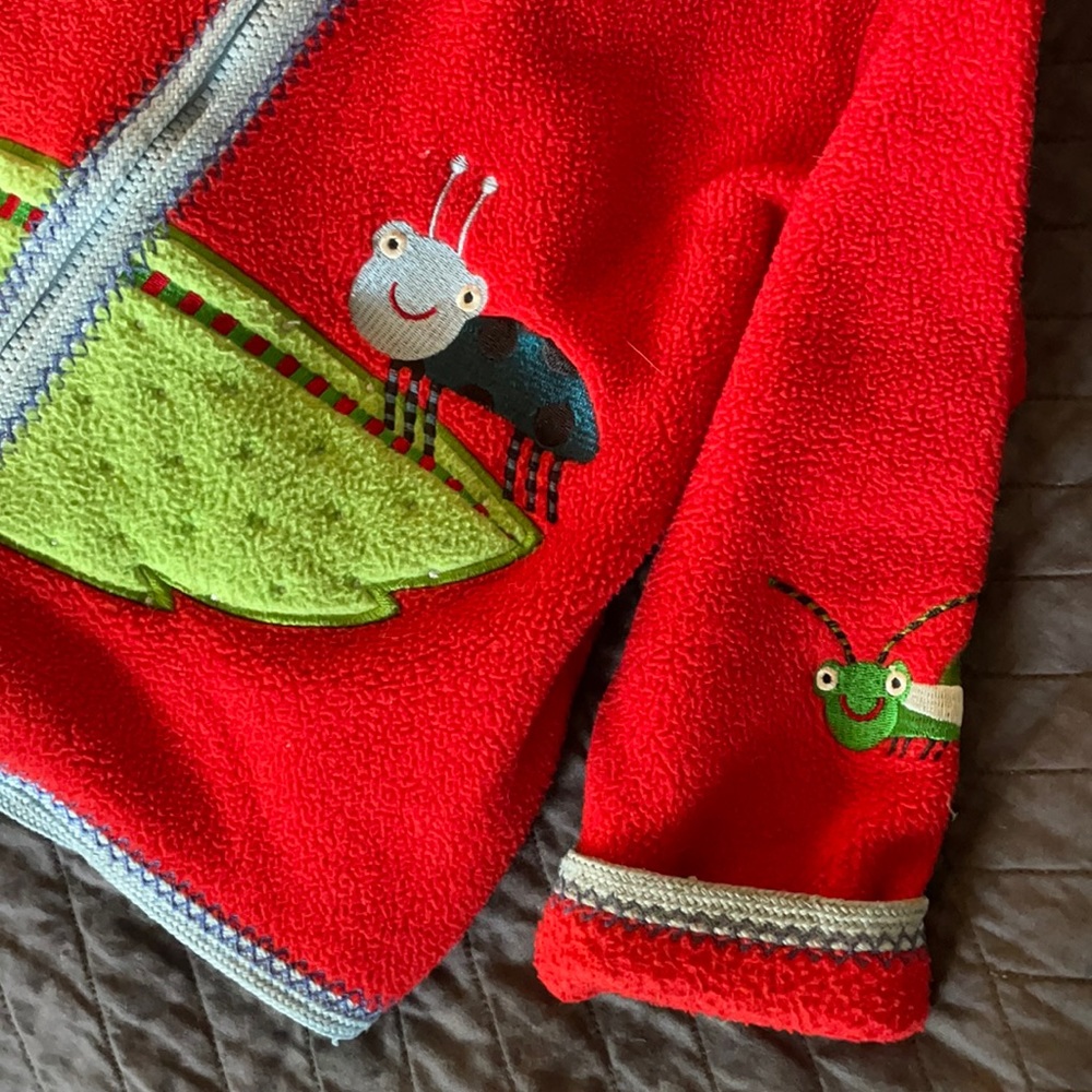Darling Hanna Andersson toddler fleece hoodie
